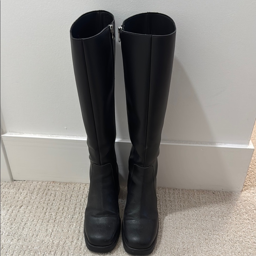 Urban Outfitters Black Knee High Boots